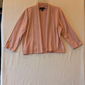 Love Women's Blush Pink Embellished Jacket